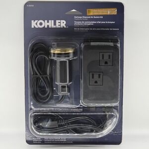 Kohler K-35723-2MB Garbage Disposal Air Switch Kit - Brushed Moderne Brass New